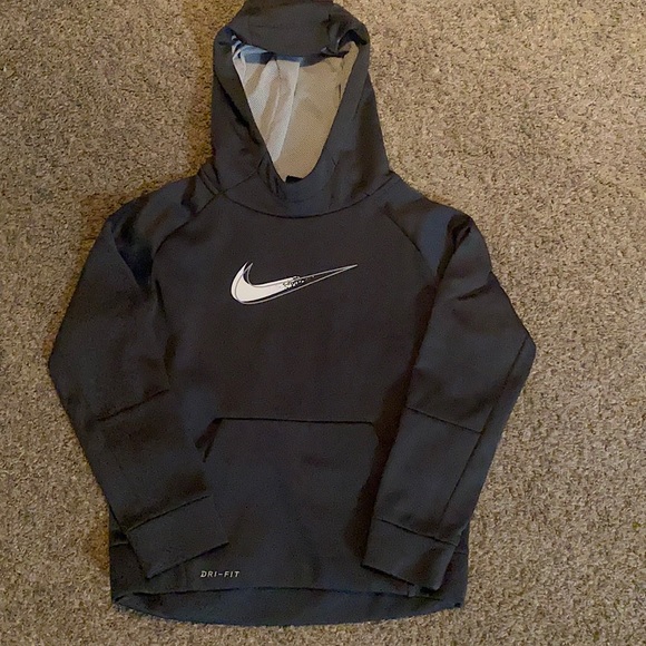 Gray Nike hoodie Size 7 - Like new! - Picture 1 of 2